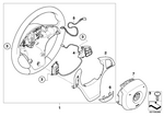 61316948772 - : Switch, Multifunct Steering Wheel for BMW Image