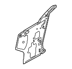 64151CE020 - Body: Side Panel for Nissan Image