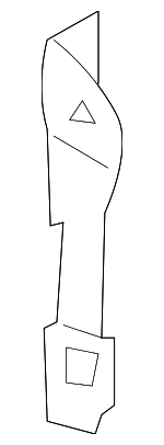 51117AL500 - Body: Tow Hook Bracket for Nissan Image