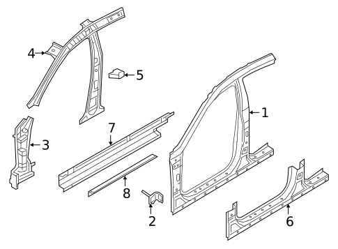 Aperture Panel for 2018 Genesis G80 #0