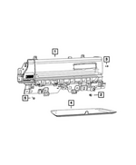6EK071X7AJ - Interior Trim: Instrument Panel Glove Box for Mopar Image