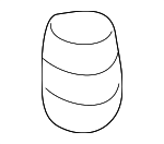 70244S84A01 - : Slider Spring for Honda: Accord Image