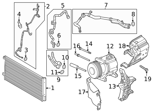 A/C Condenser & Evaporator for 2024 Dodge Hornet #0