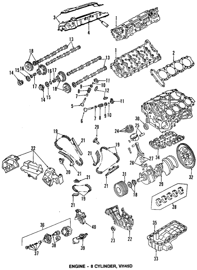 1302087U11 - : Camshaft for INFINITI: Q45 Image