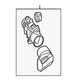 3710085Z40 - : Lock Housing for Suzuki Image