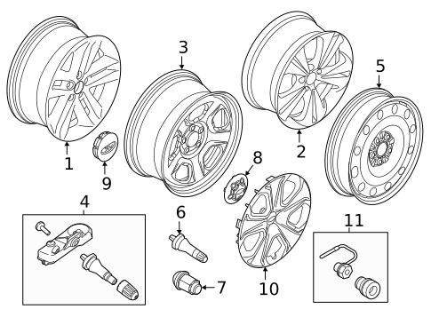 Wheels for 2012 Ford Explorer #0