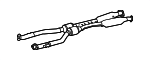 1741038561 - : Front Pipe for Lexus Image