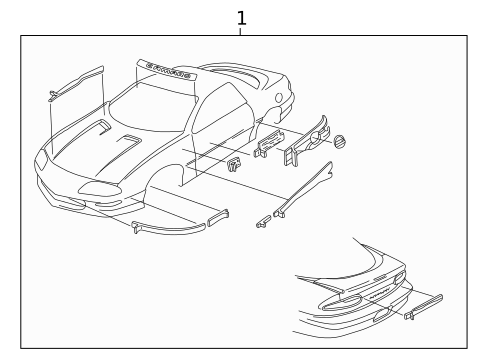 Stripe Tape for 1993 Chevrolet Camaro #0