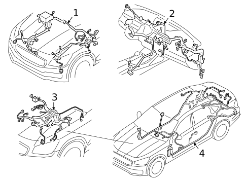 Wiring Harness for 2019 Kia K900 #0