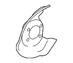 441614BR0A - : Baffle Plate for Nissan: Qashqai, Rogue Sport Image