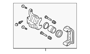 44011-4CA1A - Disc Brake Caliper 2019-2020 Nissan | Official Nissan ...