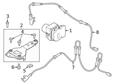 ABS Components for 2014 Land Rover Range Rover #0