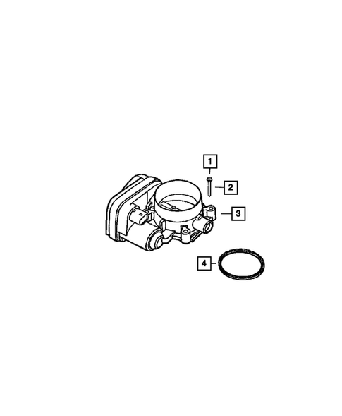 Throttle Body for 2011 Ram Dakota #0
