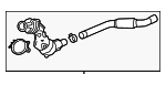 LR170910 - : Converter &amp; Pipe for Land-Rover Image