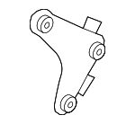 LR181524 - : Exhaust Bracket for Land Rover: Defender 110, Defender 90, Discovery, Range Rover Velar Image