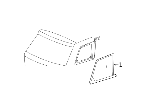 Glass & Hardware for 2012 Jeep Grand Cherokee #0