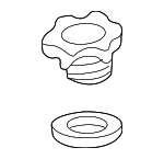 1218022011 - Engine: Engine Oil Filler Cap for Toyota: 4Runner, Camry, Celica, Corolla, MR2 Spyder, Sequoia, Solara, Tacoma, Tundra Image