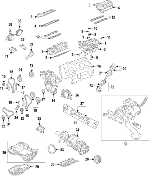 Oil Pump for 2019 Genesis G70 #0