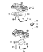68247924AA - Fuel and Accelerator Pedal: Fuel Tank for Mopar Image image