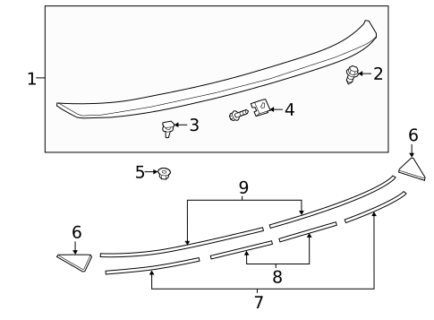 Spoiler for 2025 Toyota Corolla #0
