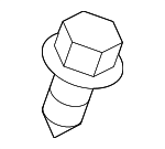 90467A0005 - Body: Rear Spoiler Clip for Scion: iM, iQ, tC, xA, xB, xD | Toyota: 4Runner, Avalon, bZ4X, C-HR, Camry, Corolla, Corolla Cross, Corolla iM, Crown, Crown Signia, FJ Cruiser, GR Corolla, Grand Highlander, Highlander, Land Cruiser, Matrix, Mirai, Prius, Prius AWD-e, Prius C, Prius Plug-In, Prius Prime, Prius V, RAV4, RAV4 Prime, Sequoia, Sienna, Tacoma, Tundra, Venza, Yaris Image