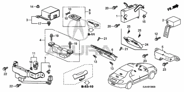Keyless Access for 2007 Acura RL #0