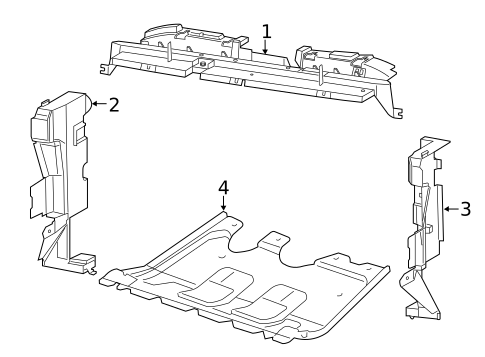 Splash Shields for 2018 Jeep Cherokee #0