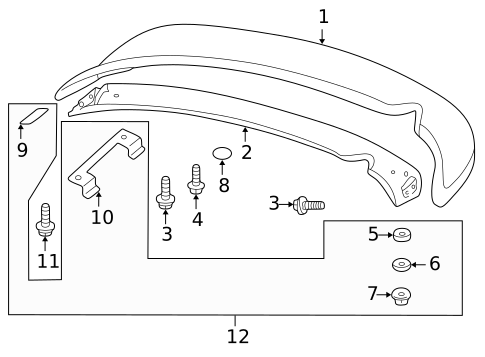Spoiler for 1999 Saab 9-3 #0