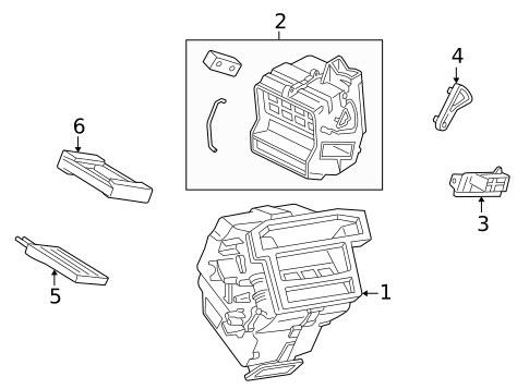 Heater for 2007 Mercury Mariner #0