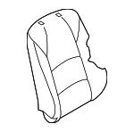 71073WB002 - Body: 2016-2018 Toyota - Seat Back Cover for Scion: iA | Toyota: Yaris iA Image