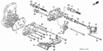 24271PX4000 - Transmission - Automatic: SHAFT, SHIFT FORK for Honda Image