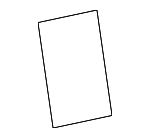 7512930010 - Body: Lift Gate Cushion for Scion: xB | Toyota: 4Runner, bZ4X, Corolla, Crown Signia, Land Cruiser, Mirai, Prius C, RAV4, RAV4 Prime, Venza, Yaris Image