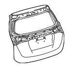 670050R090 - : Lift Gate for Toyota: RAV4 Image
