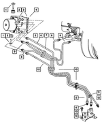 6507045AA - Service Brakes: Screw, Mounting for Mopar Image