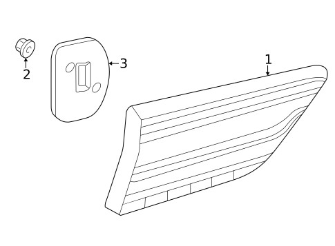 Backup Lamps for 2020 Volkswagen Atlas Cross Sport #0