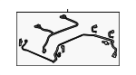 39160SJAA03 - Electrical: Feed Line for Acura Image