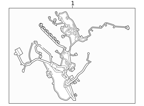 Wiring Harness for 2009 Volvo V70 #0