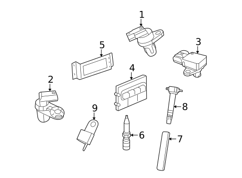 Powertrain Control for 2011 Dodge Nitro #0