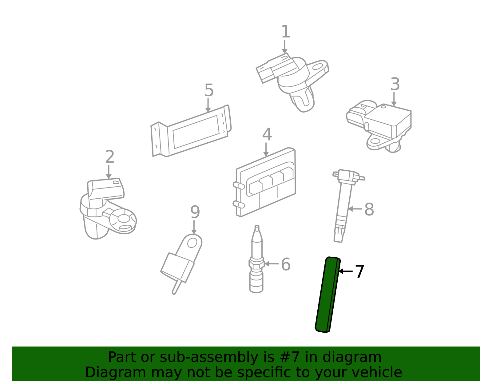 1998-2011 Mopar Spark Plug Tube 04648604 | Mopar Parts Canada