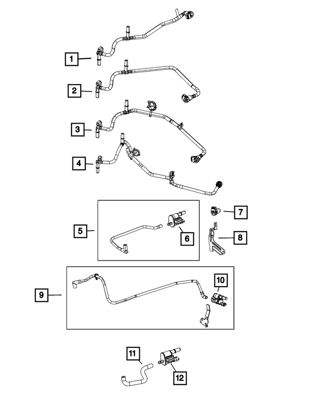 68305422AE - Emission Controls: Purge Control Valve for Mopar Image