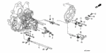 24282634000 - Transmission - Automatic: BOLT, SHAFT FORK SETTING for Honda Image