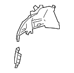 6160747070 - : Inner Wheelhouse for Toyota: Prius V Image