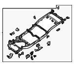 501009BT0A - : Frame Assembly for Nissan: Frontier Image