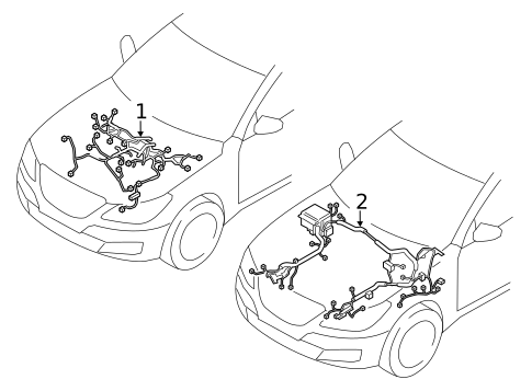 Wiring Harness for 2025 Genesis G80 #0