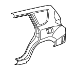 616010R011 - Body: Quarter Panel for Toyota: RAV4 Image