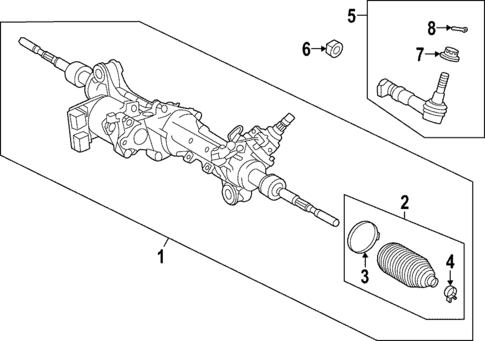 Steering Gear & Linkage for 2024 Toyota Tundra | OEM Parts