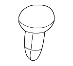 84427S6A000ZM - : Cargo Trim Panel Stopper for Acura Image