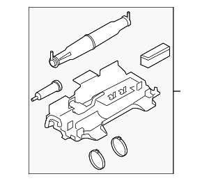 5C3Z9C985AA - Emission Control: Vapor Canister for Ford Image