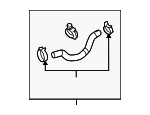 CA381518XB - Cooling System: Inlet Hose for Mazda: 6 Image