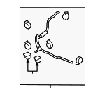 CA381538X - Cooling System: Reservoir Hose for Mazda: 6 Image